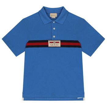 Boys Blue Polo Shirt