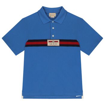 Boys Blue Polo Shirt