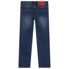 Boys Blue Denim Jeans, 1, hi-res