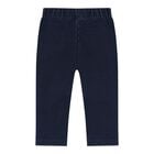Baby Girls Pink & Navy Blue Heart Leggings Set, 1, hi-res