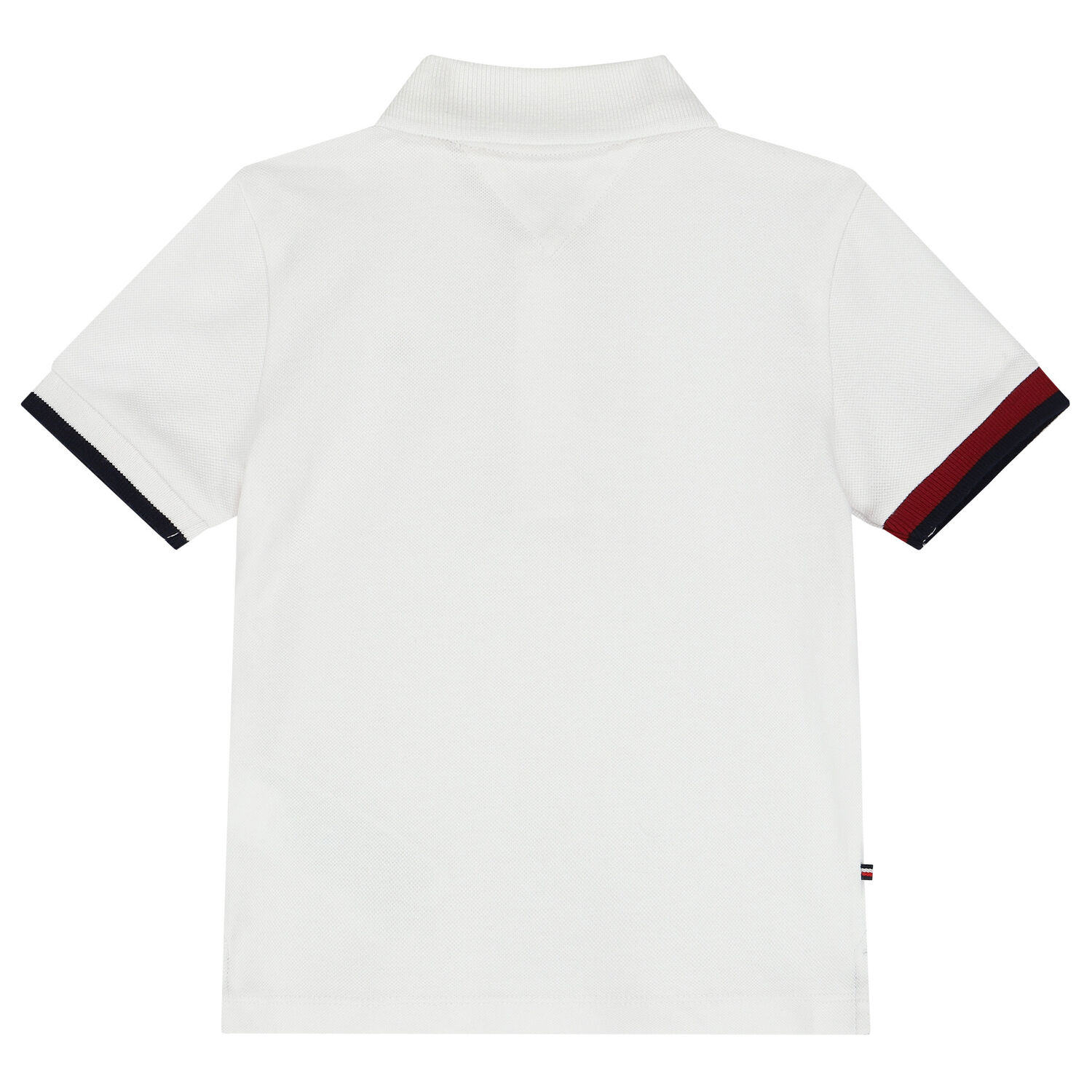 Baby Boys White Logo Polo Shirt, 1, hi-res image number null