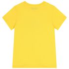 Yellow Teddy Bear Logo T-Shirt, 6, hi-res