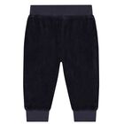 Baby Boys Navy Blue & White Festive Tracksuit (3 Piece), 1, hi-res