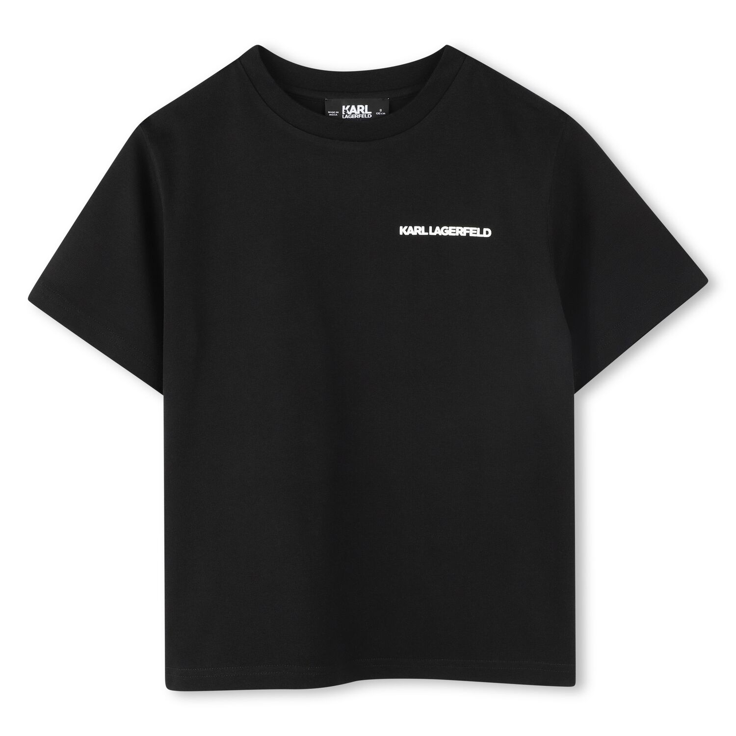 Boys Black Logo T-Shirt, 1, hi-res image number null