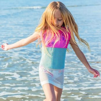 Girls Multi-Coloured Cover-Up Dress