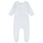 Baby Boys Blue Tiger Babygrow, 1, hi-res