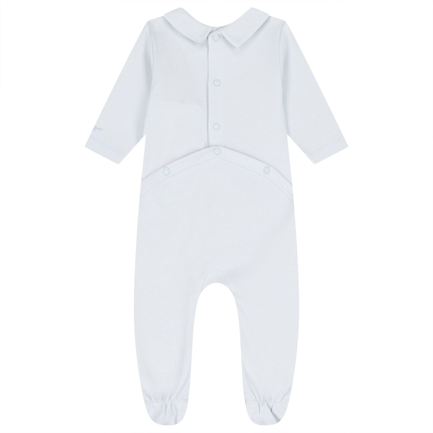 Baby Boys Blue Tiger Babygrow, 1, hi-res