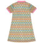Girls Multi-Coloured Logo Dress, 1, hi-res