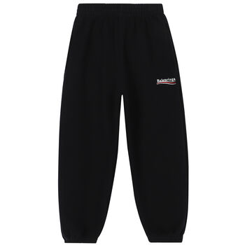Black Logo Joggers