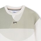 Boys Beige Logo T-Shirt, 2, hi-res