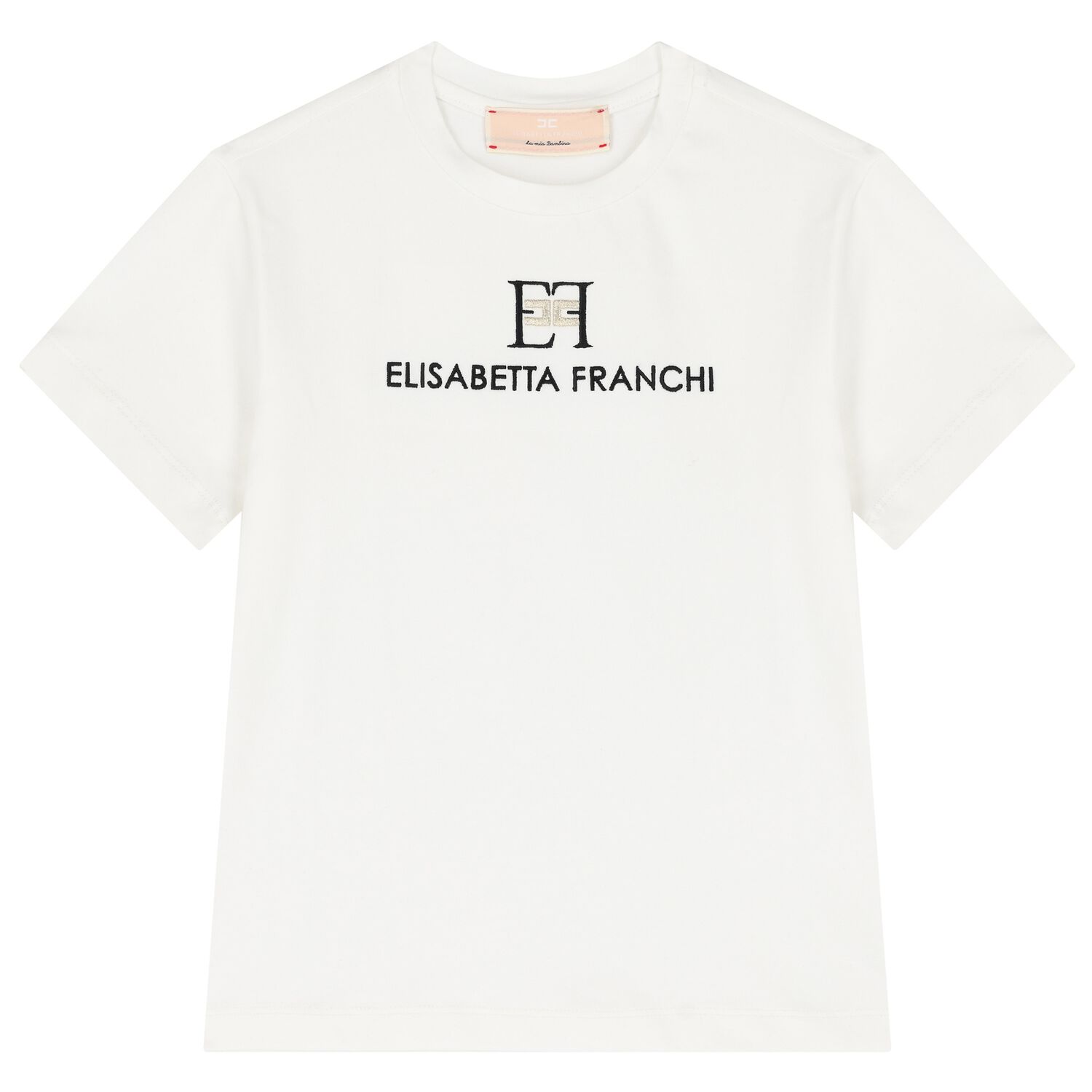 Girls Ivory Logo T-Shirt, 3, hi-res image number null