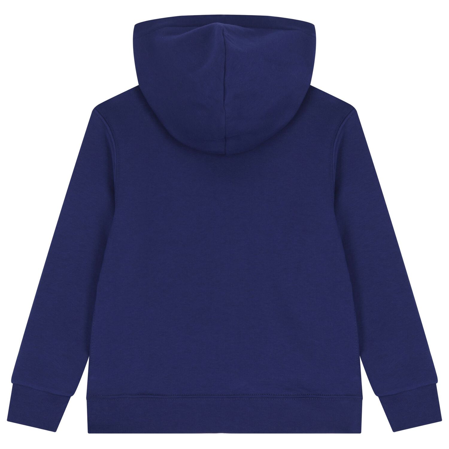 Boys Blue Polo Bear Logo Hooded Top, 1, hi-res image number null