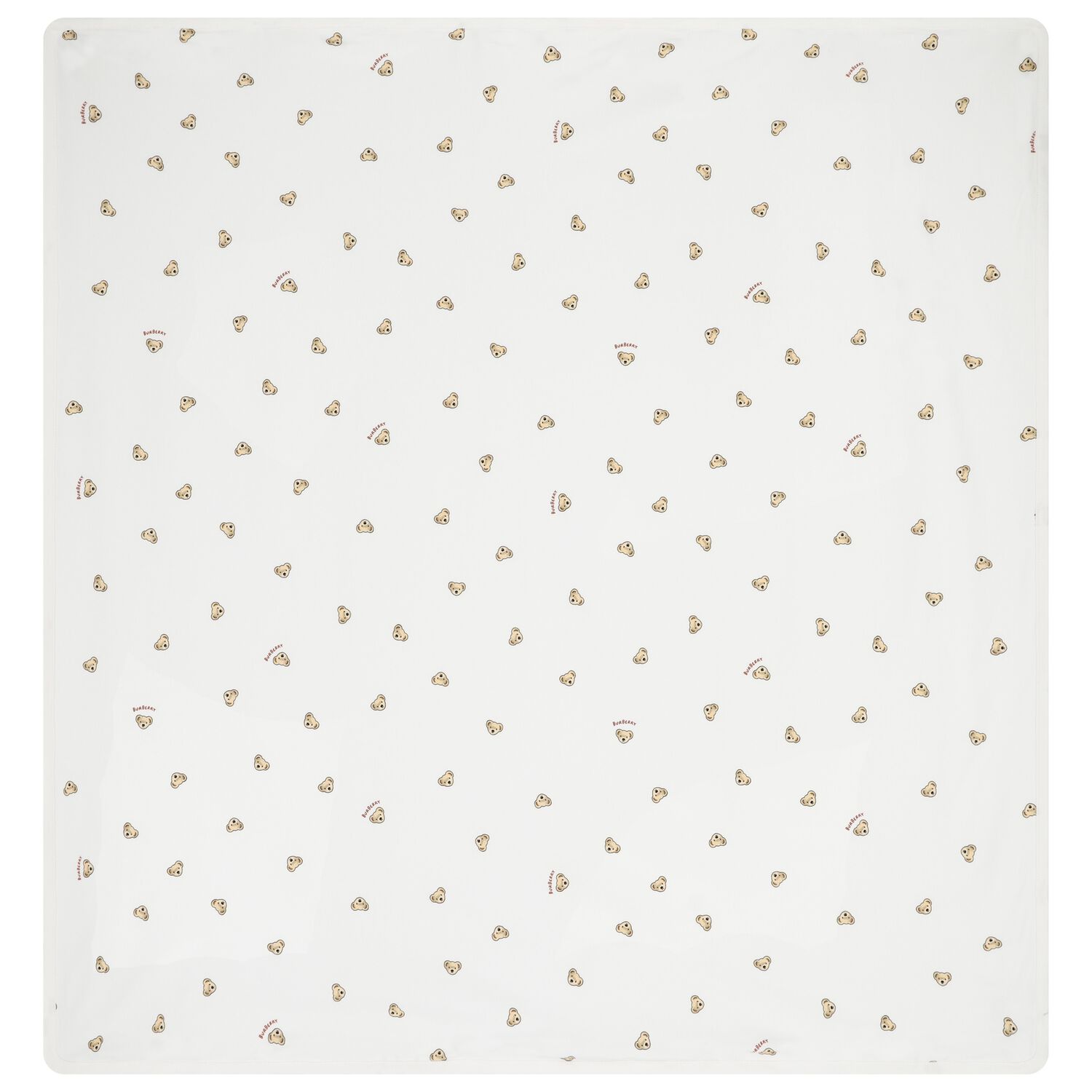 White Teddy Bear Baby Blanket, 1, hi-res image number null