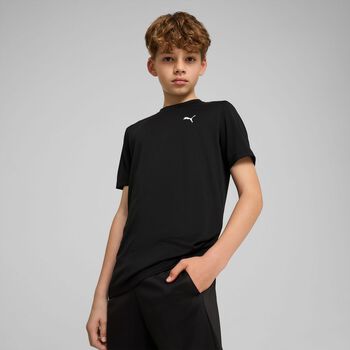 Boys Black Logo T-Shirt