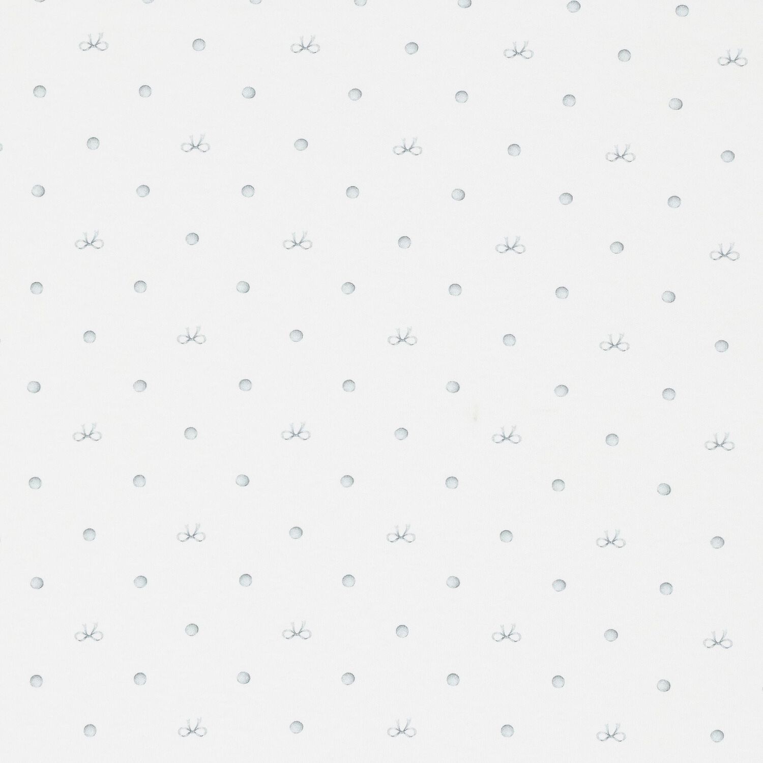 White Silver Bow Baby Blanket, 1, hi-res image number null