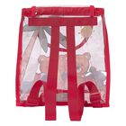 حقيبة ظهر على شكل دب أحمر للبنات, 1, hi-res