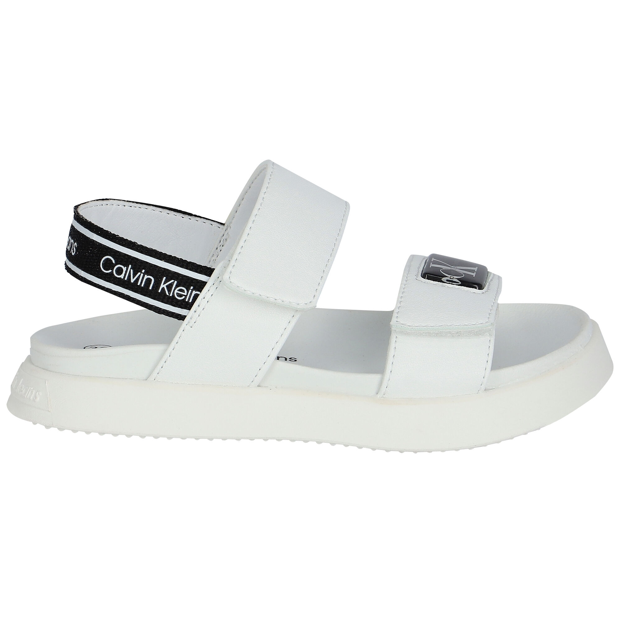 Calvin klein eva slides junior hotsell