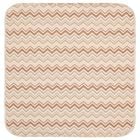 Beige & Brown Zig Zag Baby Blanket, 2, hi-res