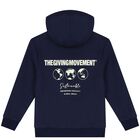 توب هودى بالشعار باللون الكحلى, 1, hi-res