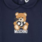 طقم هدايا افرول بالشعار بطبعه تيدى بير باللون الكحلى, 2, hi-res