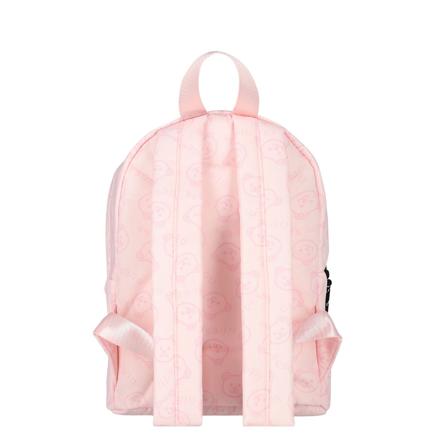GUESS Pink Backpack with Front Embossed Logo Pink Guess Backpack Mini Rucksack Guess Pink Backpack GUESS main image 2