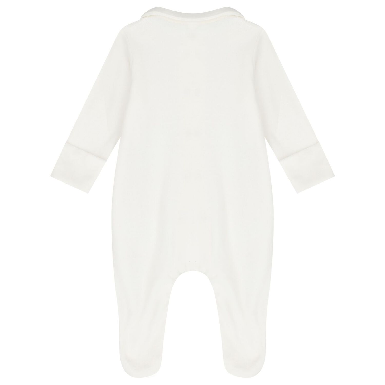 Ivory Logo Babygrow, 1, hi-res