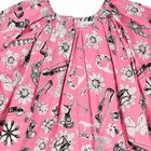 Girls Pink Jewel & Charm Dress, 1, hi-res