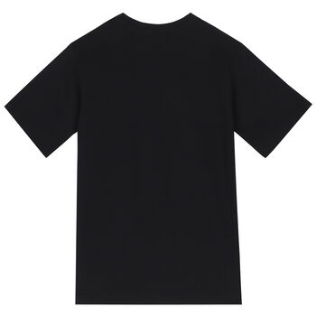 Girls Black Logo Dress