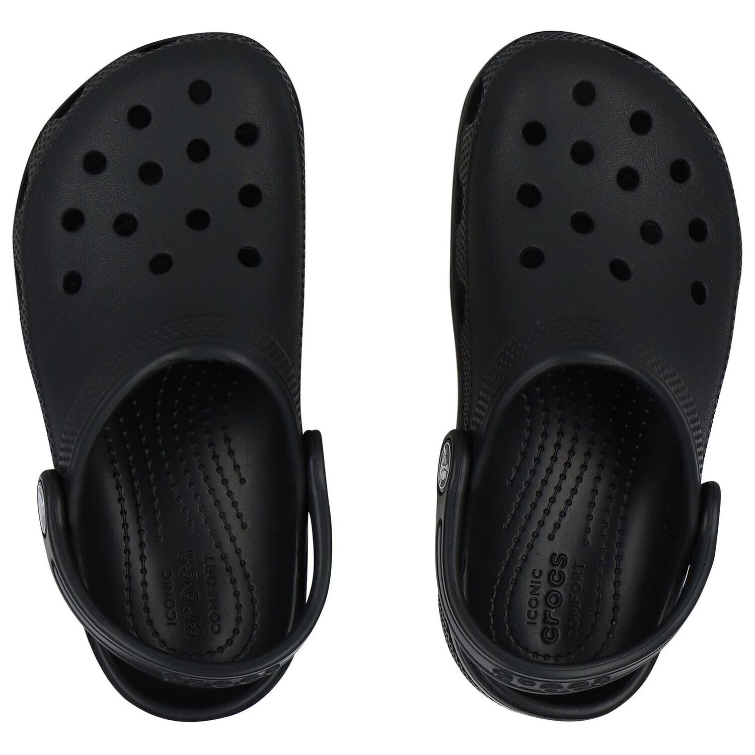 Black Classic Clogs Sandals, 3, hi-res image number null