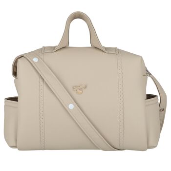 Beige Baby Changing Bag