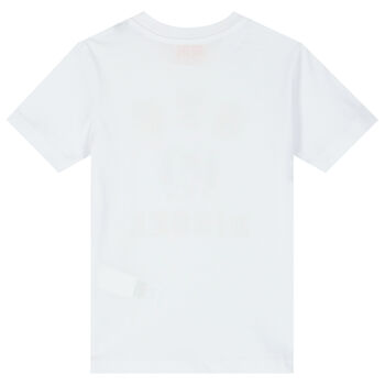 Boys White Logo T-Shirt