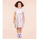 Girls Ivory Fairy Dress, 1, hi-res