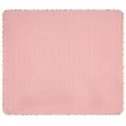 Baby Girls Pink Floral Pointelle Blanket, 1, hi-res