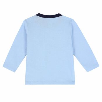 Younger Boys Blue Long Sleeve Top