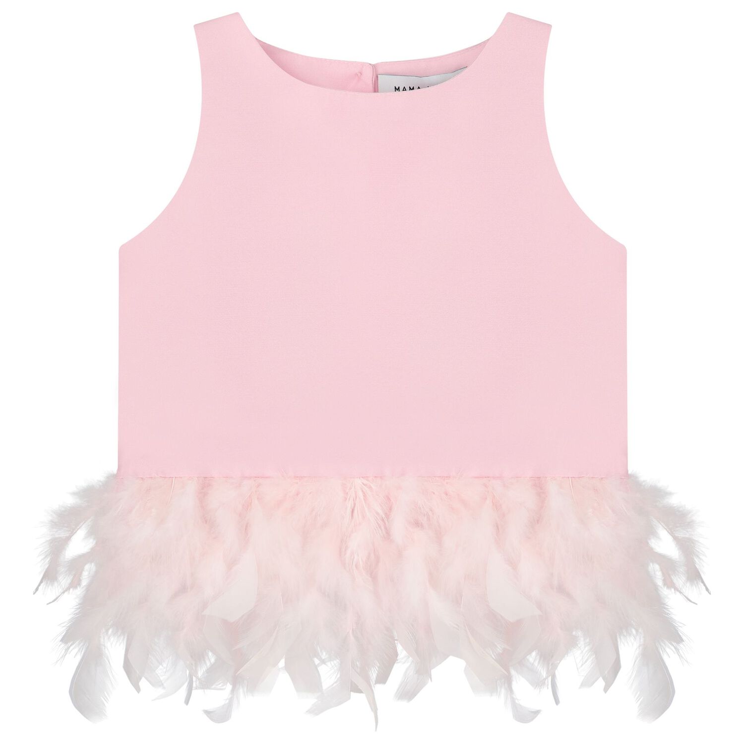 Girls Pink Feather & Rose Skirt Set, 1, hi-res image number null
