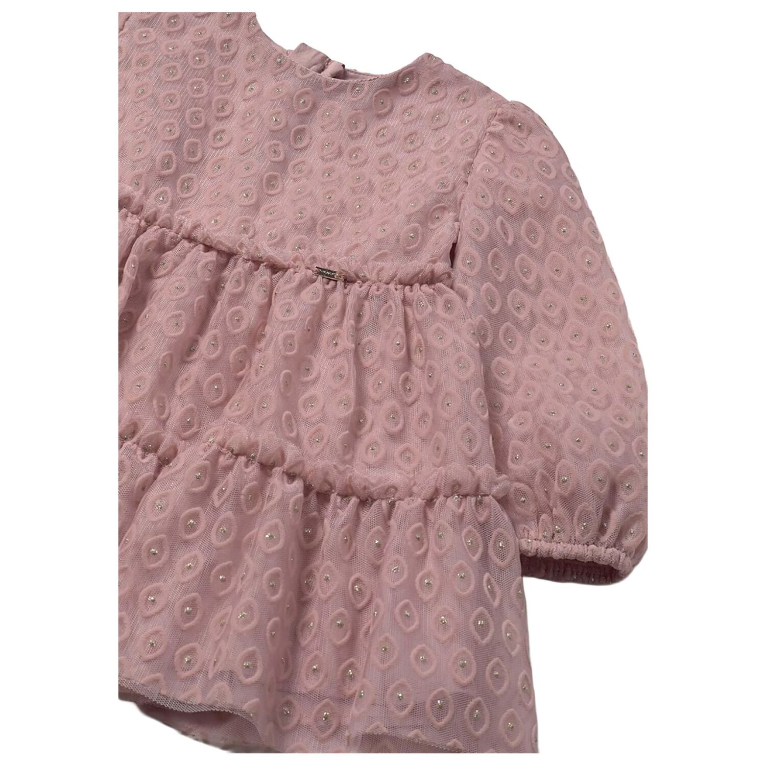 Younger Girls Pink Tulle Dress, 4, hi-res image number null