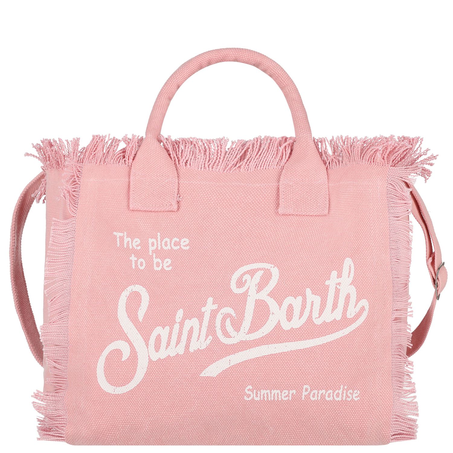 Girls Pink Logo Tote Bag, 1, hi-res
