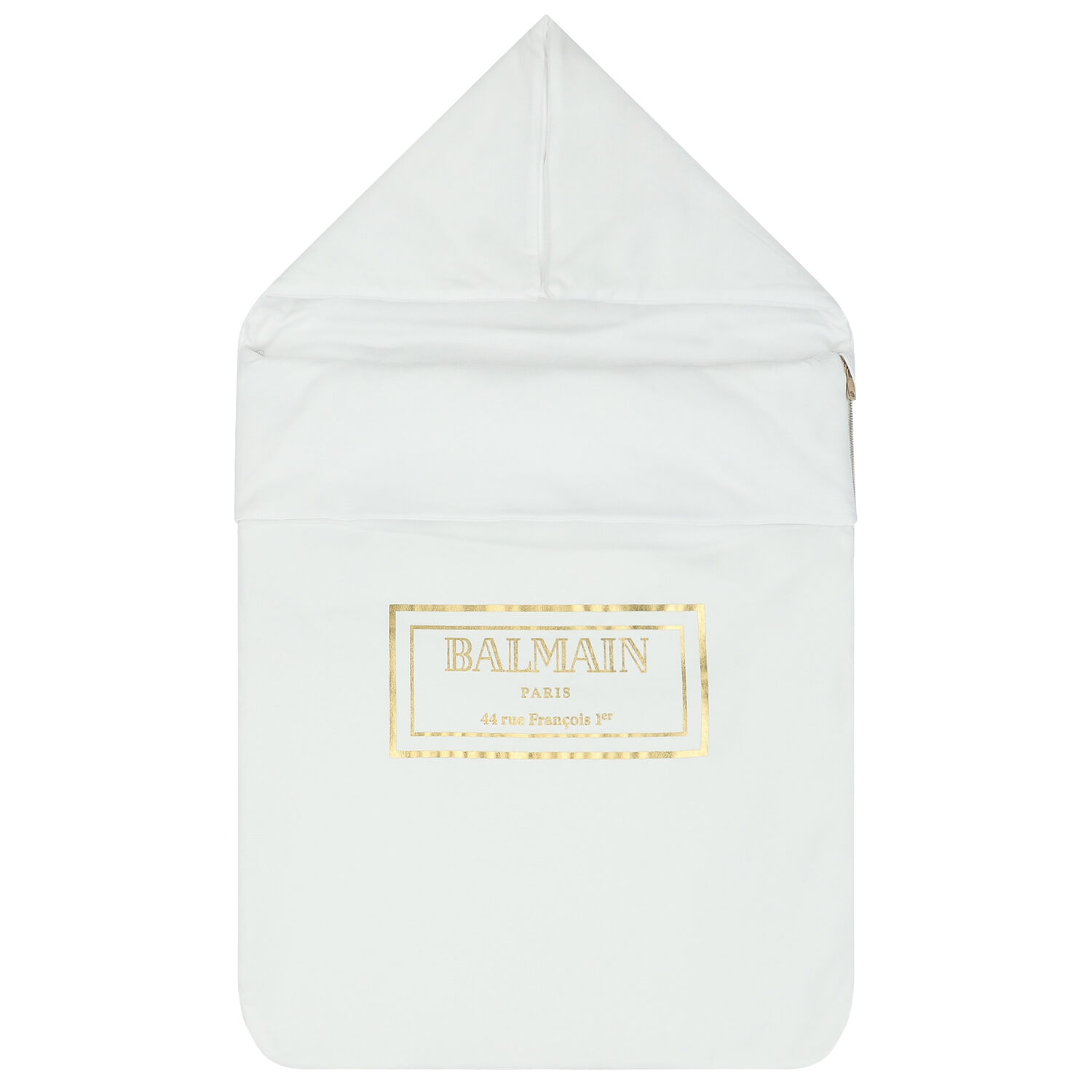 White & Gold Logo Baby Nest, 1, hi-res image number null