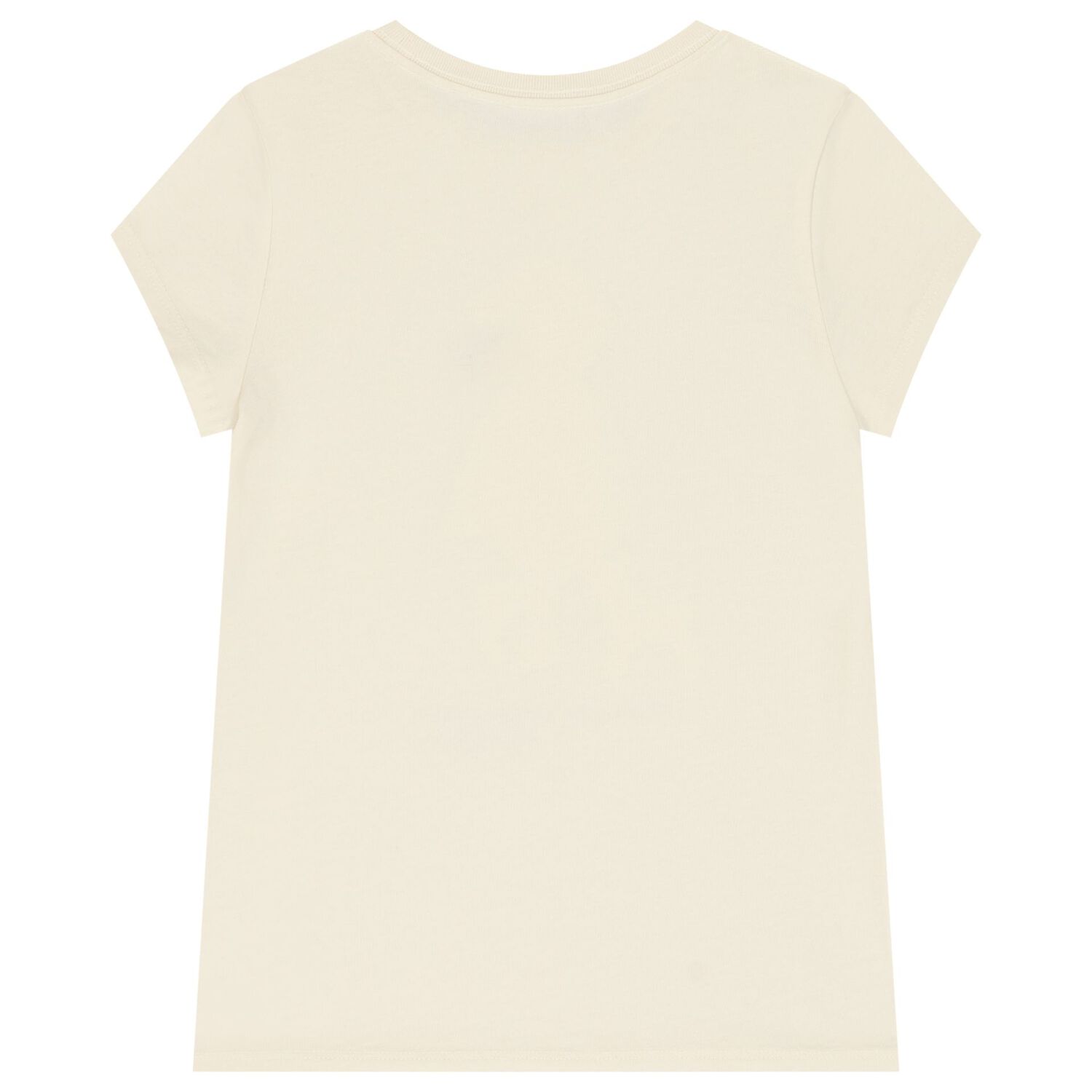 Girls Ivory Polo Bear T-Shirt, 1, hi-res