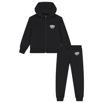 Moschino Black Teddy Bear Logo Tracksuit, 1 Black Teddy Bear Logo Tracksuit