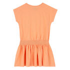 فستان بشعار النمر باللون البرتقالي , 1, hi-res