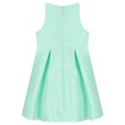 Girls Mint Green Sleeveless Dress, 1, hi-res