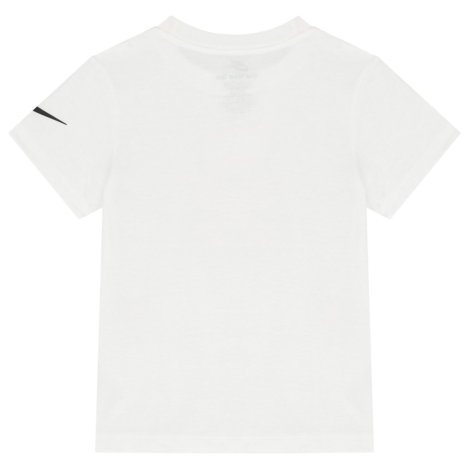 Girls White Teddy Bear Logo T-Shirt, 1, hi-res