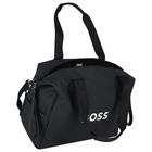 Black Logo Baby Changing Bag, 1, hi-res