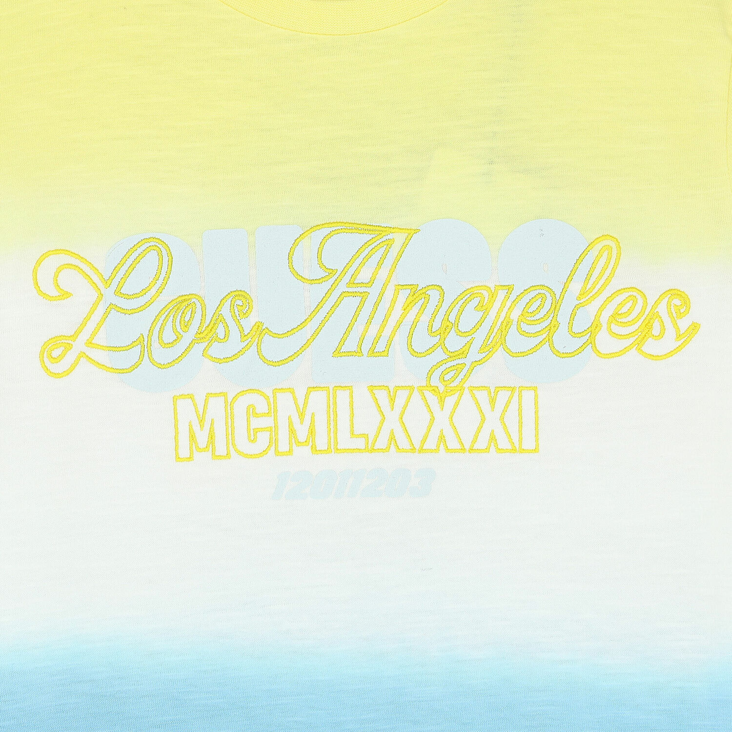 Boys Yellow & Blue Logo T-Shirt, 1, hi-res image number null