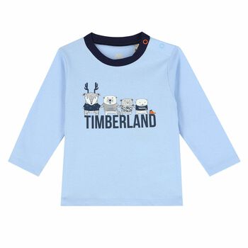 Younger Boys Blue Long Sleeve Top