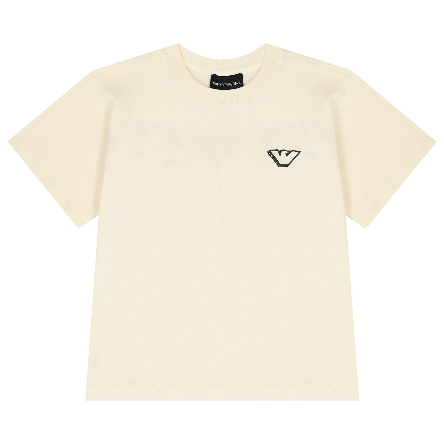 Boys Ivory Logo T-Shirt, 1, hi-res image number null