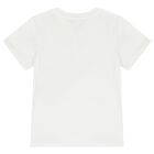 Girls Ivory Star T-Shirt, 1, hi-res