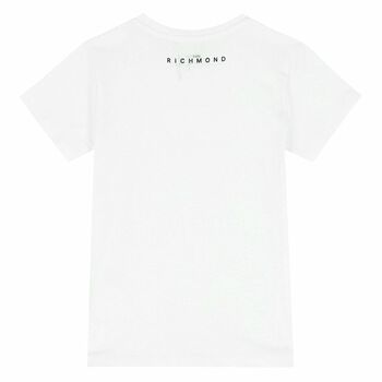 Boys White Logo T-Shirt
