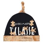 قبعة أولاد بالشعار باللون البيج والكحلي للأطفال , 1, hi-res